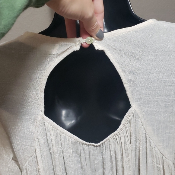 Western, Boho, Crochet, Lace Tunic Top - Picture 5 of 6